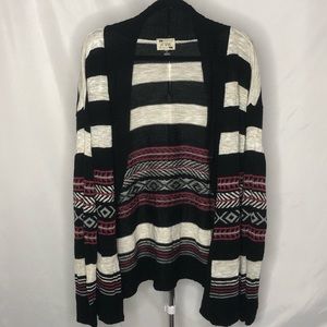 ✨ tribal print cardigan